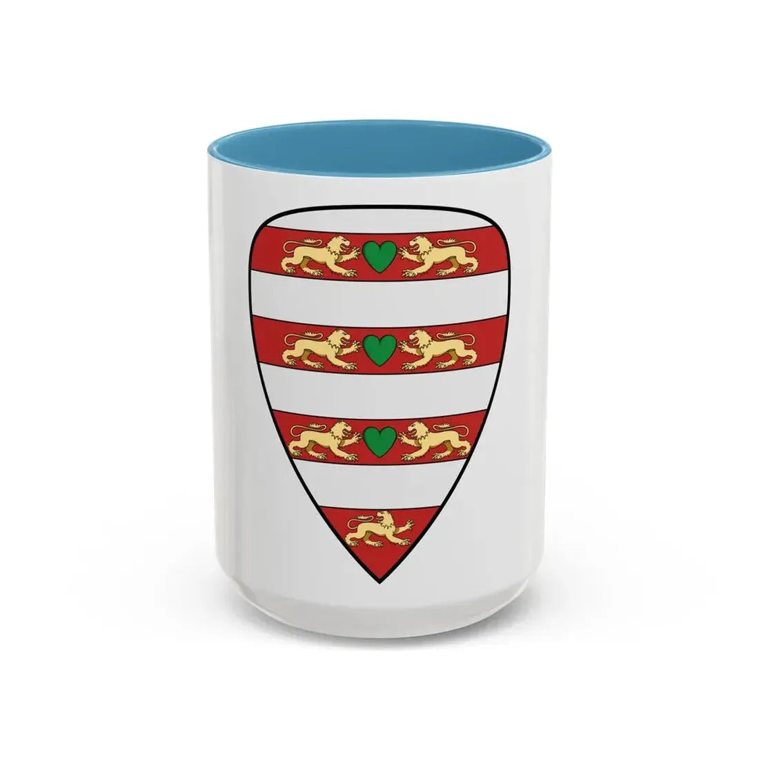 Hungary Country History Andrew II (1205-1235) - Accent Coffee Mug 15oz Light Blue - Go Mug Yourself