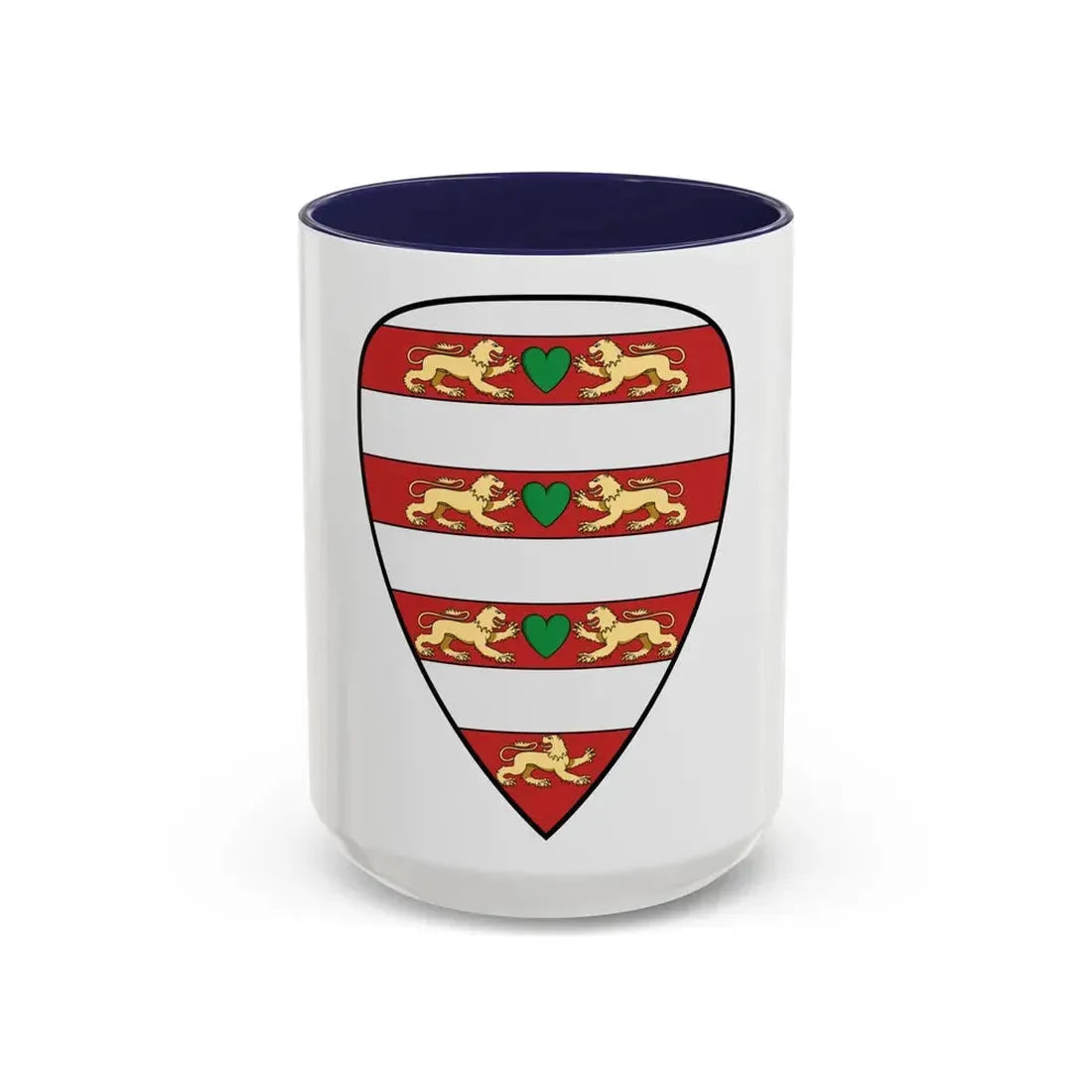 Hungary Country History Andrew II (1205-1235) - Accent Coffee Mug 15oz Navy - Go Mug Yourself