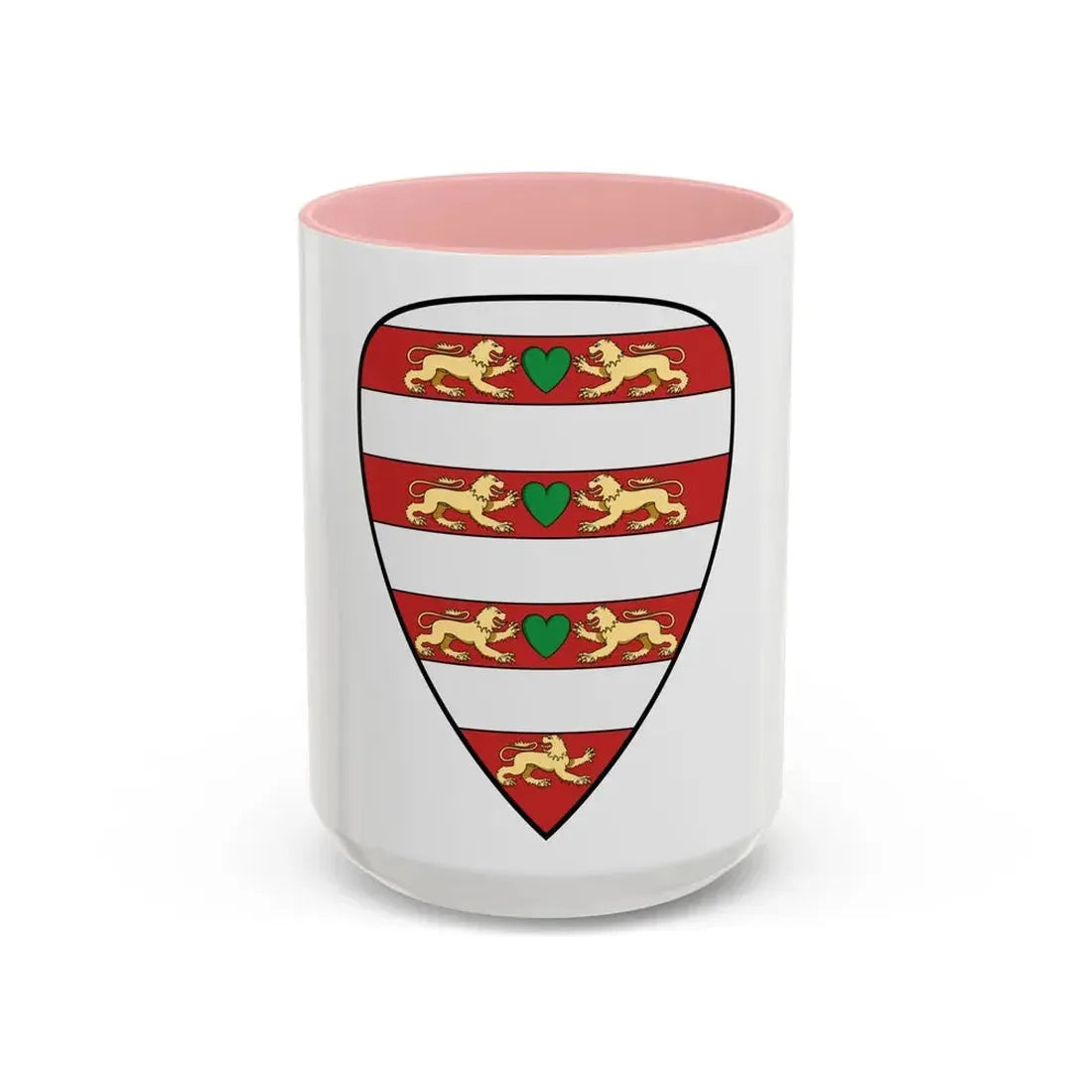 Hungary Country History Andrew II (1205-1235) - Accent Coffee Mug 15oz Pink - Go Mug Yourself