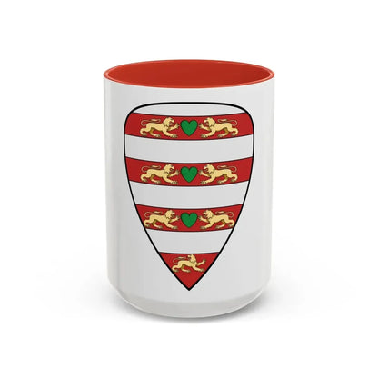 Hungary Country History Andrew II (1205-1235) - Accent Coffee Mug 15oz Red - Go Mug Yourself