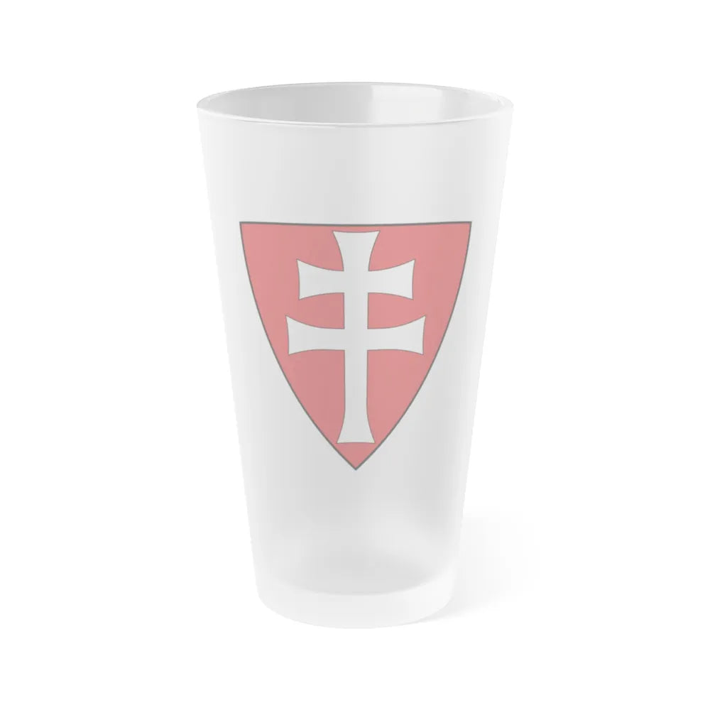 Hungary Country History Bela III (1172-1196) - Frosted Pint Glass 16oz-16oz-Frosted-Go Mug Yourself