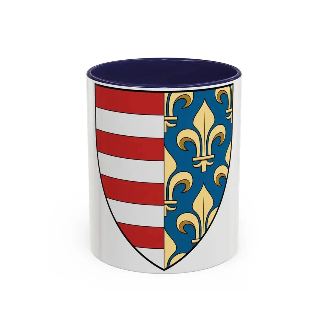 Hungary Country History Charles I (1310-1342) - Accent Coffee Mug 11oz Navy - Go Mug Yourself