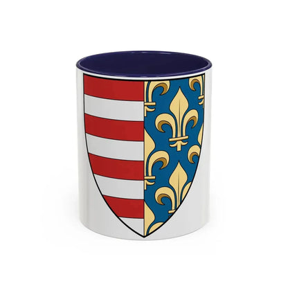 Hungary Country History Charles I (1310-1342) - Accent Coffee Mug 11oz Navy - Go Mug Yourself