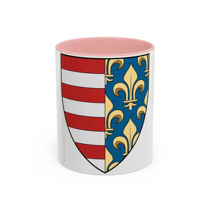 Hungary Country History Charles I (1310-1342) - Accent Coffee Mug 11oz Pink - Go Mug Yourself