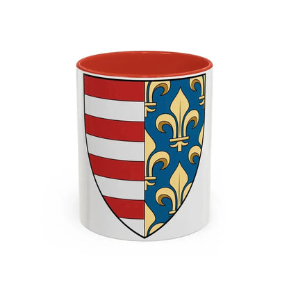 Hungary Country History Charles I (1310-1342) - Accent Coffee Mug 11oz Red - Go Mug Yourself