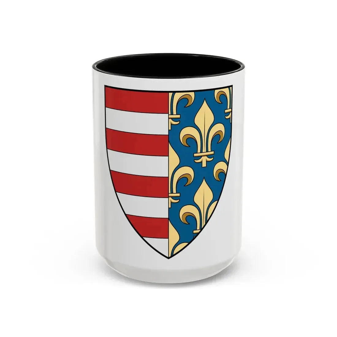 Hungary Country History Charles I (1310-1342) - Accent Coffee Mug 15oz Black - Go Mug Yourself