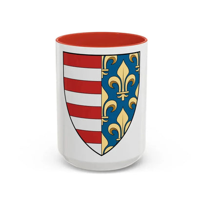 Hungary Country History Charles I (1310-1342) - Accent Coffee Mug 15oz Red - Go Mug Yourself