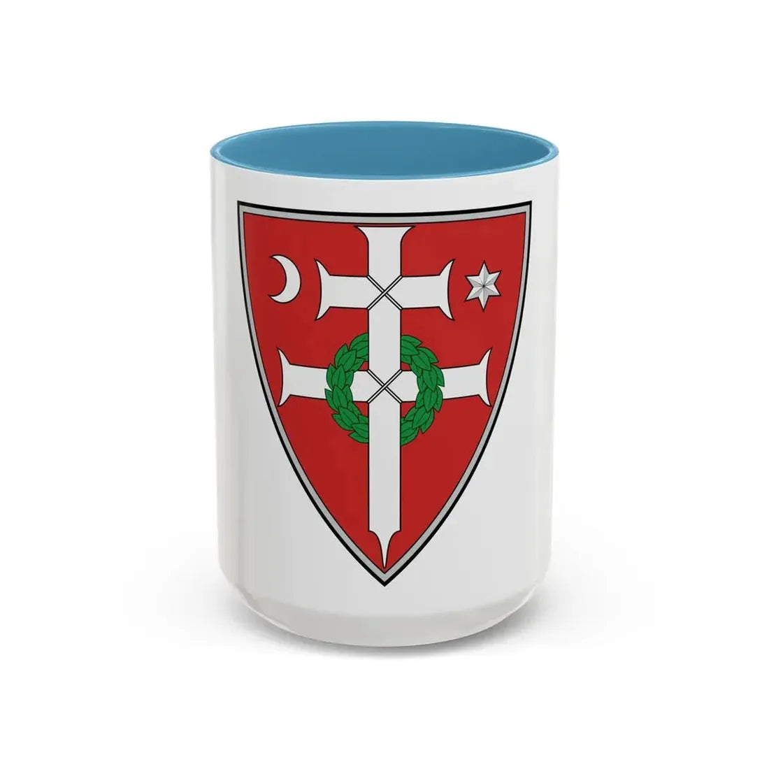 Hungary Country History Endre III (1290-1301) - Accent Coffee Mug 15oz Light Blue - Go Mug Yourself