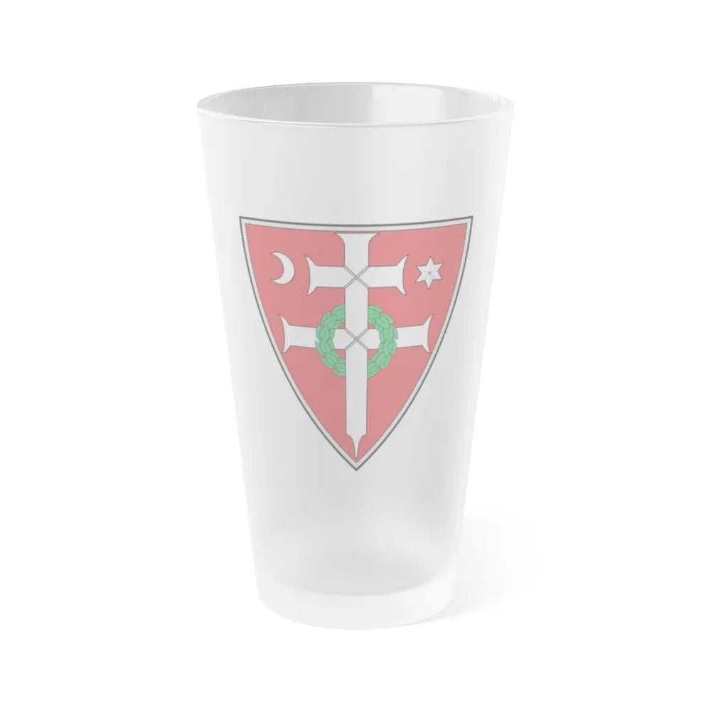 Hungary Country History Endre III (1290-1301) - Frosted Pint Glass 16oz-16oz-Frosted-Go Mug Yourself