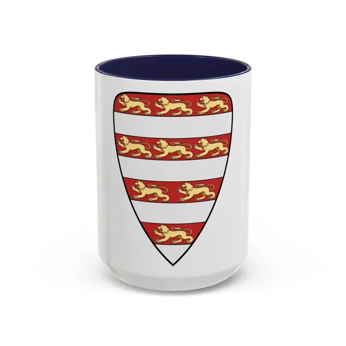 Hungary Country History Imre (1196-1204) - Accent Coffee Mug 15oz Navy - Go Mug Yourself