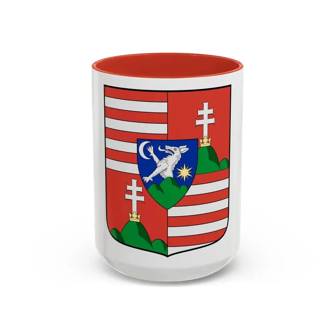 Hungary Country History John I of Hungary (Szapolyai) (1526-1540) - Accent Coffee Mug 15oz Red - Go Mug Yourself