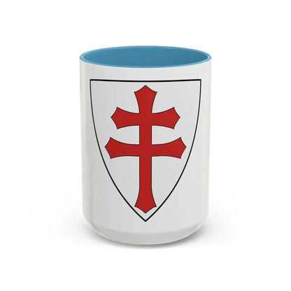 Hungary Country History Ladislaus Sanctus (1074-1077) - Accent Coffee Mug 15oz Light Blue - Go Mug Yourself