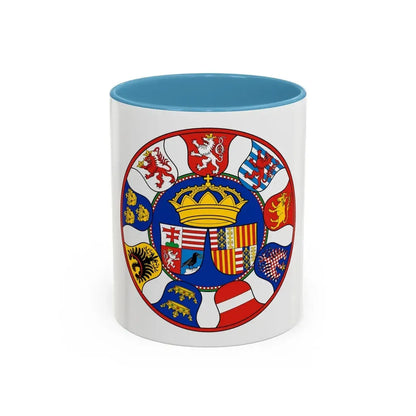 Hungary Country History Mathias Corvinus (1458-1490) - Accent Coffee Mug 11oz Light Blue - Go Mug Yourself