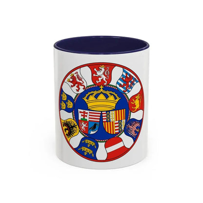 Hungary Country History Mathias Corvinus (1458-1490) - Accent Coffee Mug 11oz Navy - Go Mug Yourself