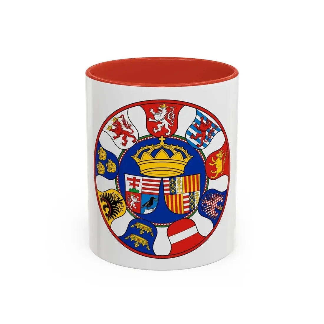 Hungary Country History Mathias Corvinus (1458-1490) - Accent Coffee Mug 11oz Red - Go Mug Yourself