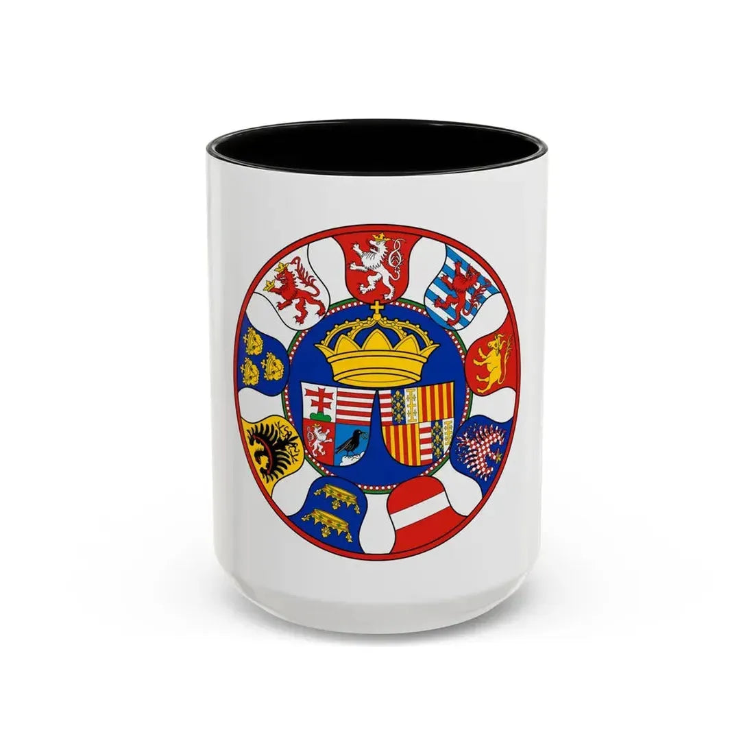 Hungary Country History Mathias Corvinus (1458-1490) - Accent Coffee Mug 15oz Black - Go Mug Yourself