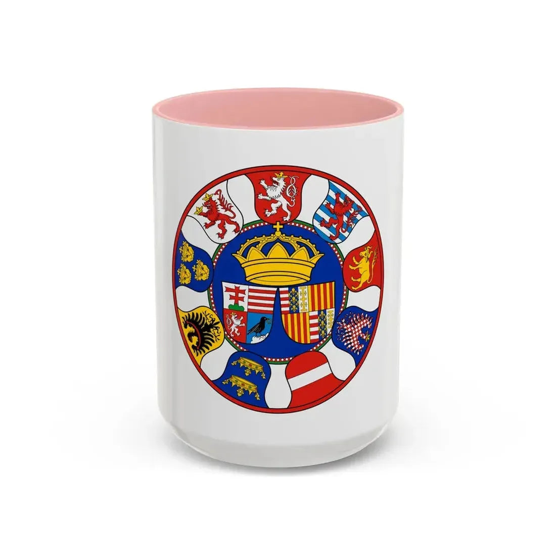 Hungary Country History Mathias Corvinus (1458-1490) - Accent Coffee Mug 15oz Pink - Go Mug Yourself