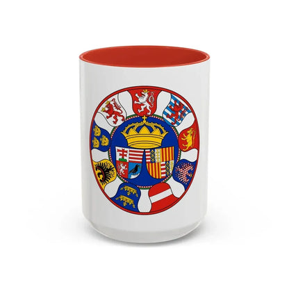 Hungary Country History Mathias Corvinus (1458-1490) - Accent Coffee Mug 15oz Red - Go Mug Yourself