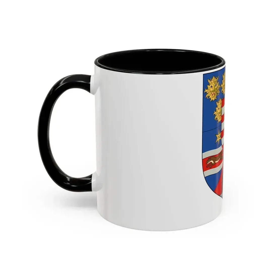 Hungary Country History Mid (1867) - Accent Coffee Mug - Go Mug Yourself