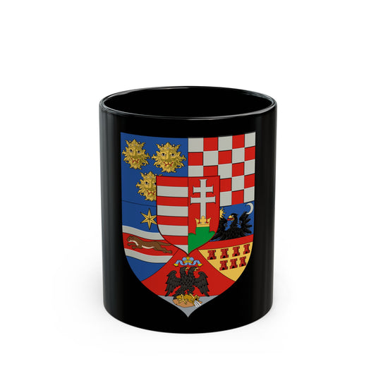 Hungary Country History Mid (1867) - Black Coffee Mug-11oz-Go Mug Yourself