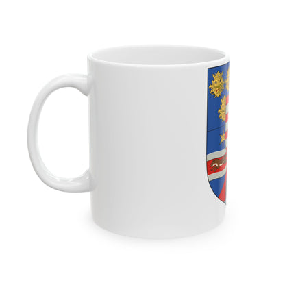 Hungary Country History Mid (1867) - White Coffee Mug-Go Mug Yourself