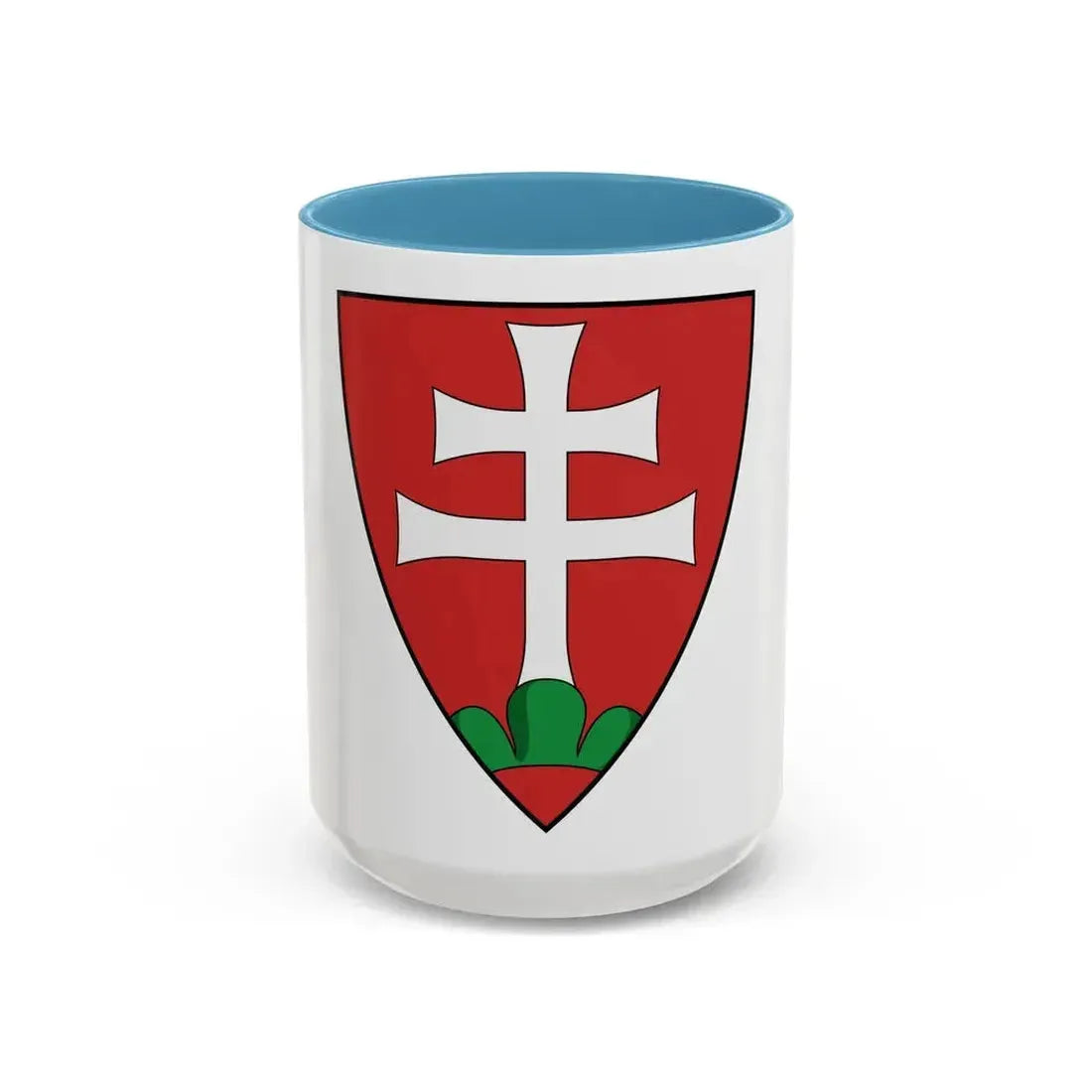 Hungary Country History Venczel (1301-1305) - Accent Coffee Mug 15oz Light Blue - Go Mug Yourself