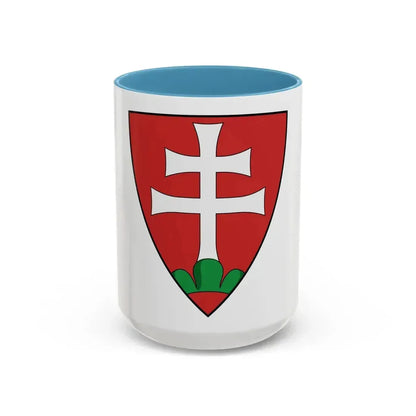 Hungary Country History Venczel (1301-1305) - Accent Coffee Mug 15oz Light Blue - Go Mug Yourself