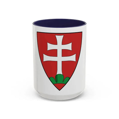 Hungary Country History Venczel (1301-1305) - Accent Coffee Mug 15oz Navy - Go Mug Yourself