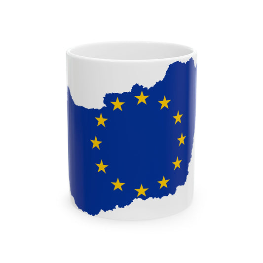 Hungary EU (Hungary) White Coffee Mug-11oz-Go Mug Yourself