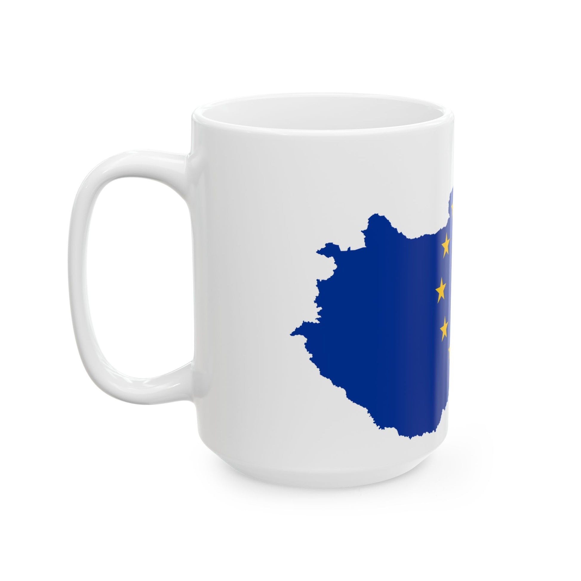 Hungary EU (Hungary) White Coffee Mug-Go Mug Yourself