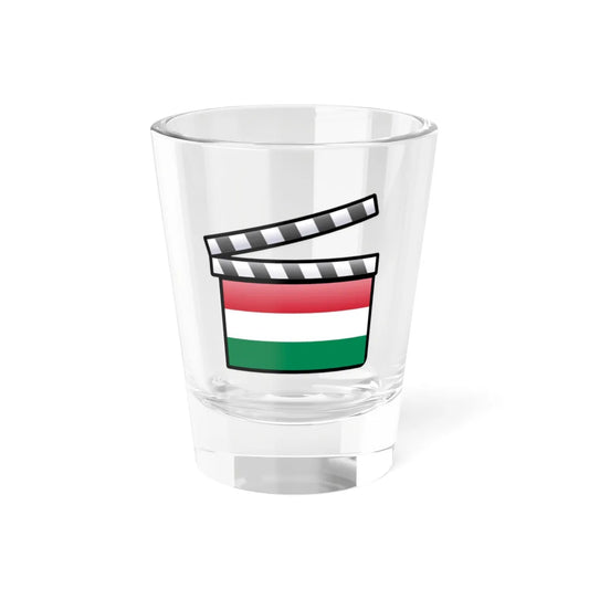 Hungary film clapperboard (Hungary) Shot Glass 1.5oz 1.5oz - Go Mug Yourself
