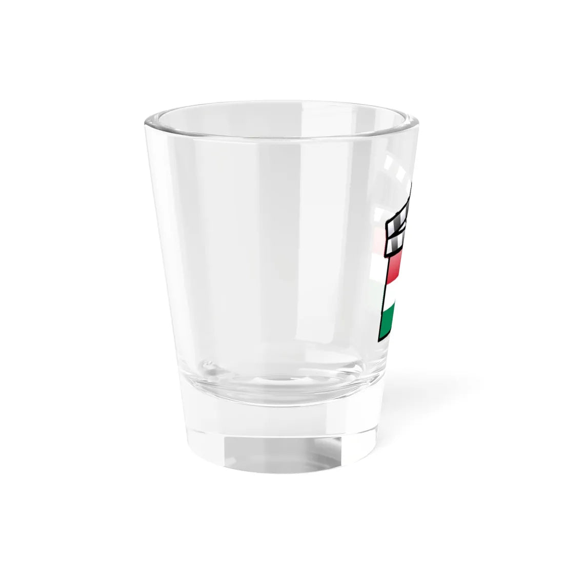 Hungary film clapperboard (Hungary) Shot Glass 1.5oz - Go Mug Yourself