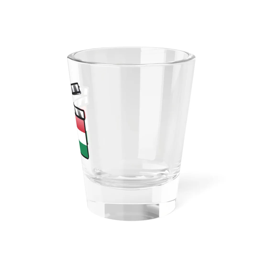 Hungary film clapperboard (Hungary) Shot Glass 1.5oz - Go Mug Yourself