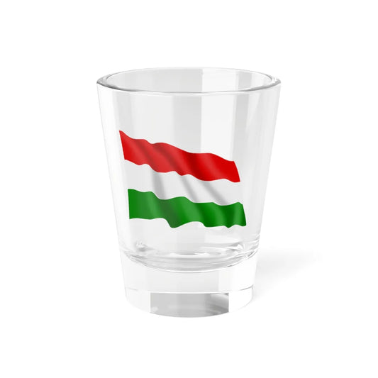 Hungary-flag (Hungary) Shot Glass 1.5oz 1.5oz - Go Mug Yourself