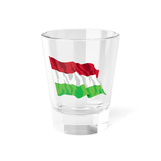 Hungary flag waving icon (Hungary) Shot Glass 1.5oz 1.5oz - Go Mug Yourself