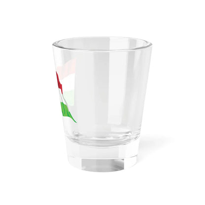 Hungary flag waving icon (Hungary) Shot Glass 1.5oz - Go Mug Yourself