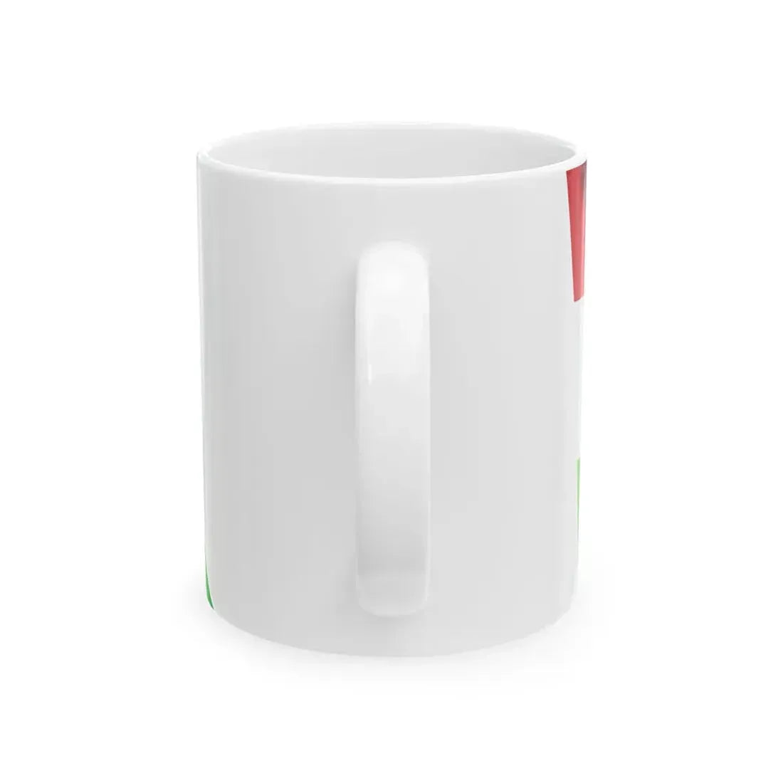 Hungary flag waving icon (Hungary) White Coffee Mug - Go Mug Yourself