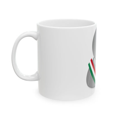Hungary politic personality icon (Hungary) White Coffee Mug-Go Mug Yourself