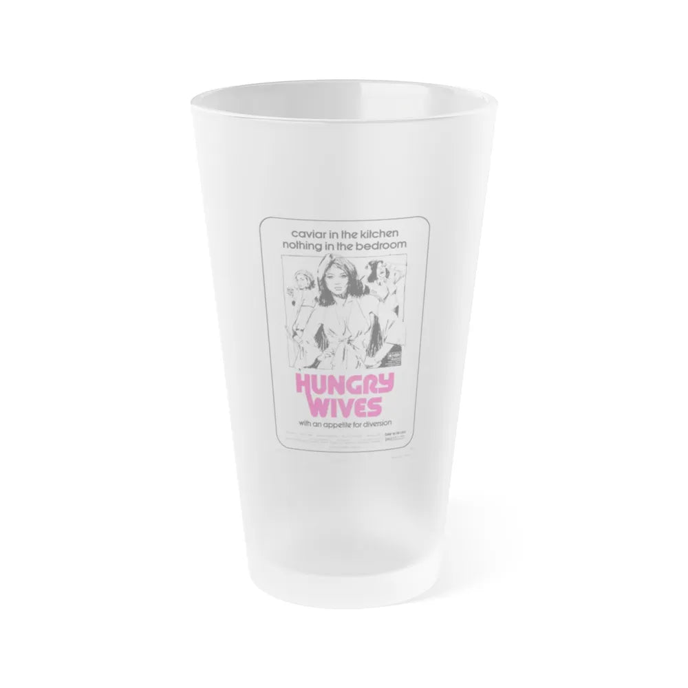 HUNGRY WIVES (SEASON OF THE WITCH) 1973 Movie Poster - Frosted Pint Glass 16oz-16oz-Frosted-Go Mug Yourself