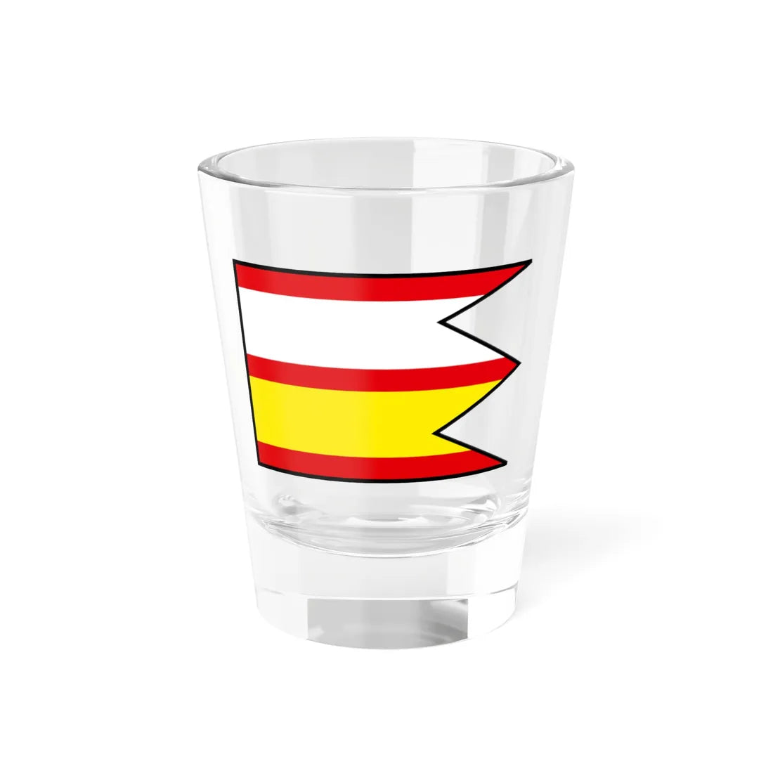Hunkovce Svidnik Flag (Slovakia) Shot Glass 1.5oz 1.5oz - Go Mug Yourself