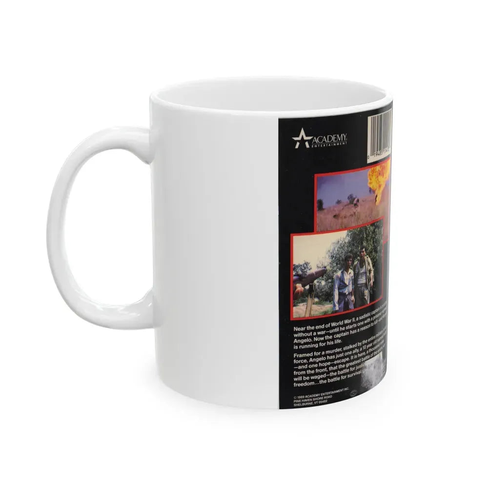 HUNTED (VHS COVER) - White Coffee Mug - Go Mug Yourself