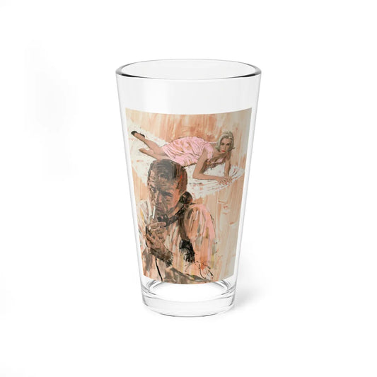 Hunter at Large, paperback cover (Perma Books, 1963) - Pint Glass 16oz-16oz-Go Mug Yourself