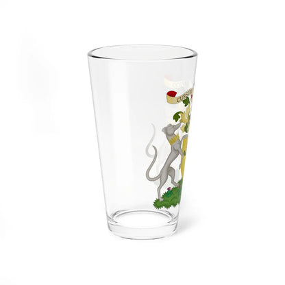 Hunter of Hunterston coat of arms (Scotland) (Coat of Arms) Pint Glass 16oz - Go Mug Yourself