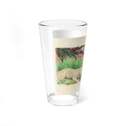Hunter's Choice, Trapped, and Other Wildlife Illustration 2 - Pint Glass 16oz - Go Mug Yourself