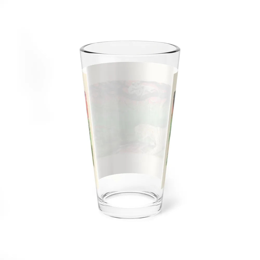 Hunter's Choice, Trapped, and Other Wildlife Illustration 2 - Pint Glass 16oz-Go Mug Yourself