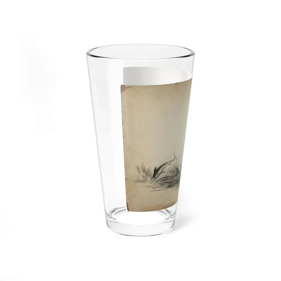Hunting Adventures Spring Men's Magazine Illustration - Pint Glass 16oz - Go Mug Yourself
