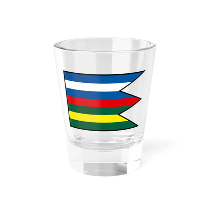 Hurbanova Ves Senec Flag (Slovakia) Shot Glass 1.5oz 1.5oz - Go Mug Yourself