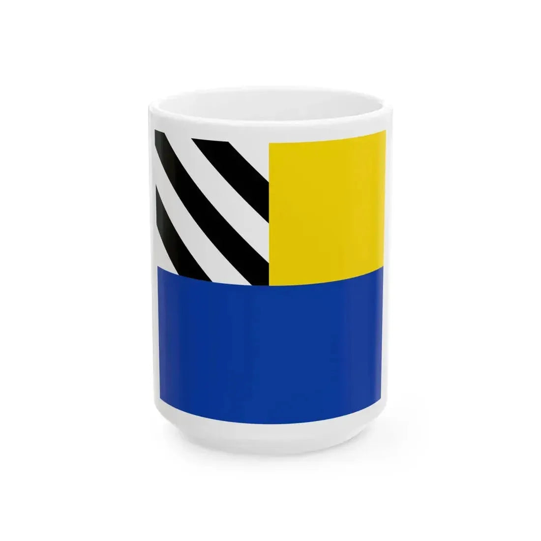 Hurwenen vlag (Netherlands) White Coffee Mug 15oz - Go Mug Yourself