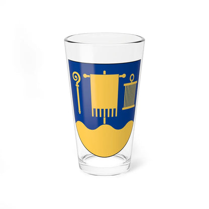 Åhus vapen (Sweden) (Coat of Arms) Pint Glass 16oz 16oz - Go Mug Yourself