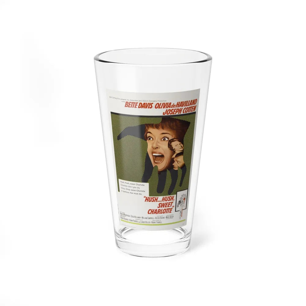 HUSH... HUSH SWEET CHARLOTTE 1964 Movie Poster - Pint Glass 16oz-16oz-Go Mug Yourself